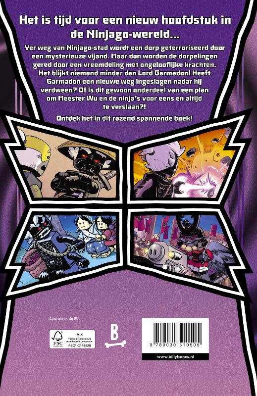 Achterkant van Garmadon