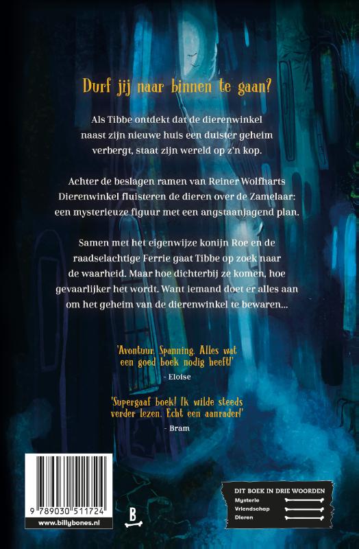 Achterkant van De wraak van de Zamelaar