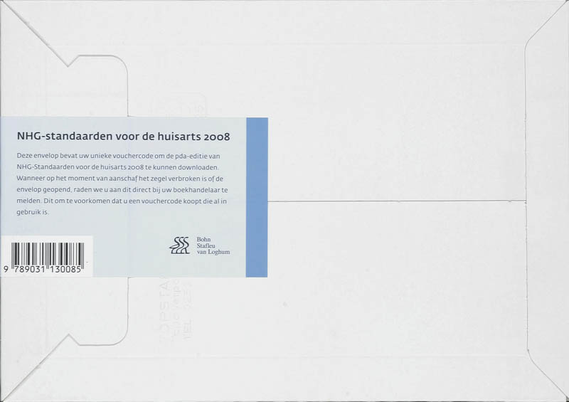 Achterkant van 2008