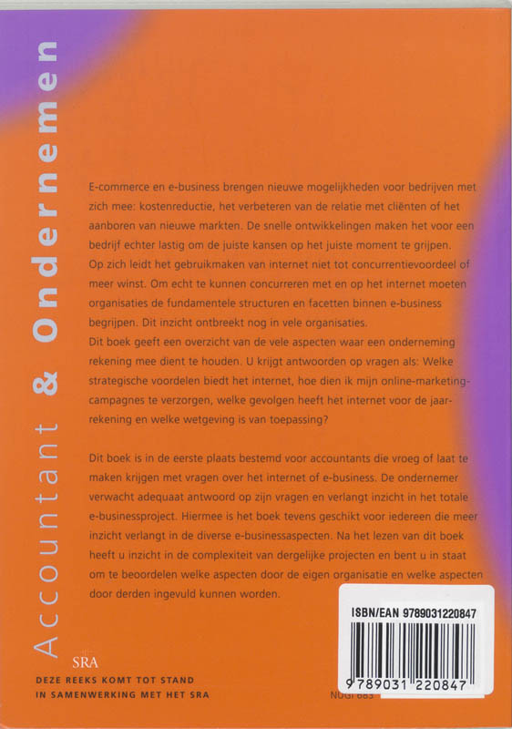 Achterkant van Accountant en e-Business