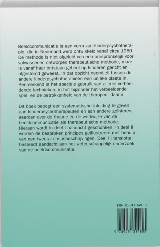 Achterkant van Beeldcommunicatie