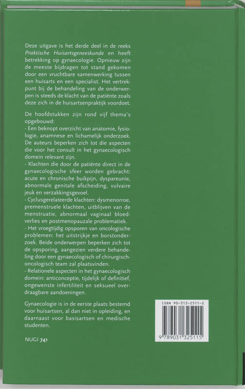 Achterkant van Gynaecologie