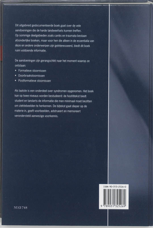 Achterkant van Gebitspathologie