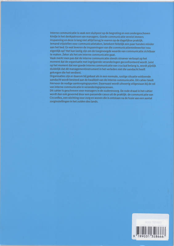 Achterkant van Interne communicatie