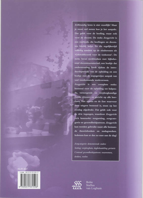 Achterkant van Werkboek