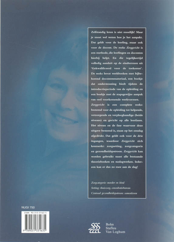 Achterkant van Sandra van der Weide
