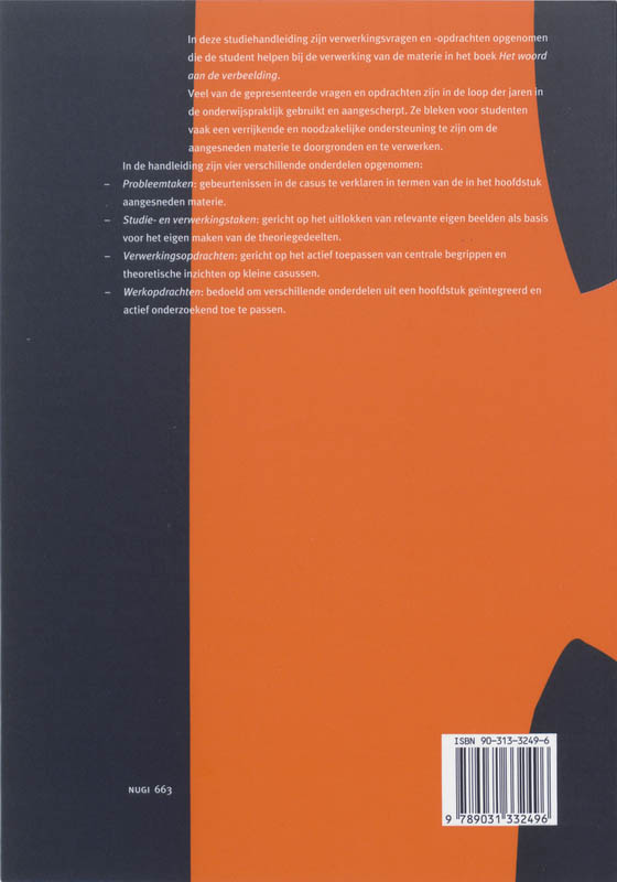 Achterkant van Studiehandleiding
