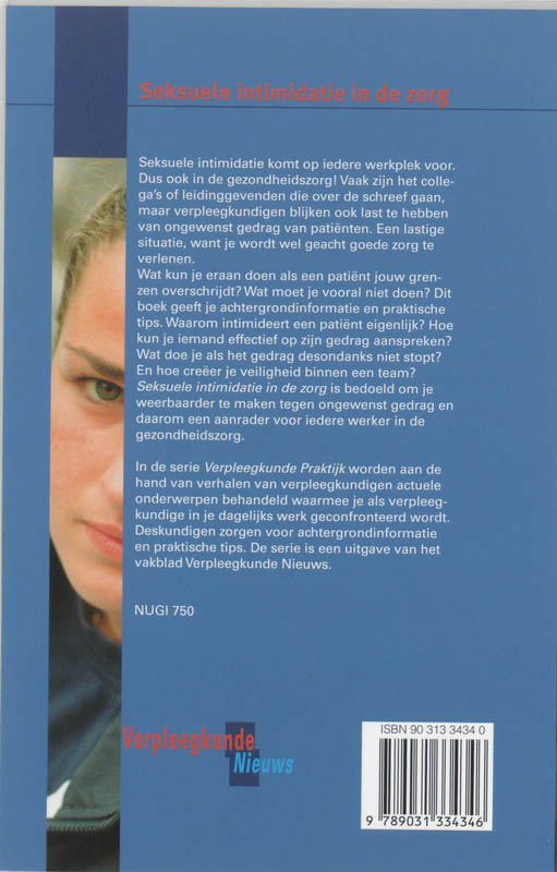Achterkant van Seksuele intimidatie in de zorg