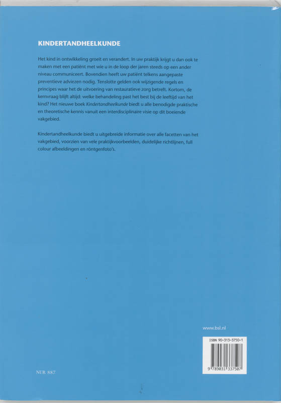 Achterkant van Studenteneditie