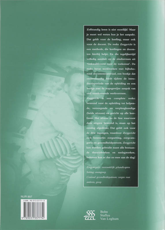 Achterkant van Werkboek