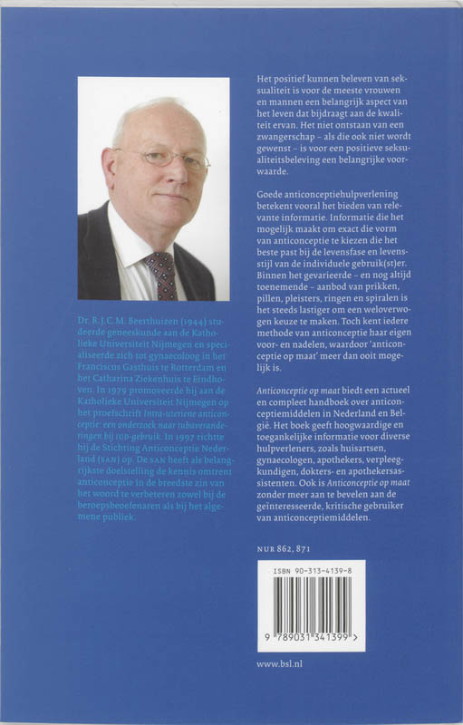 Achterkant van Anticonceptie op maat
