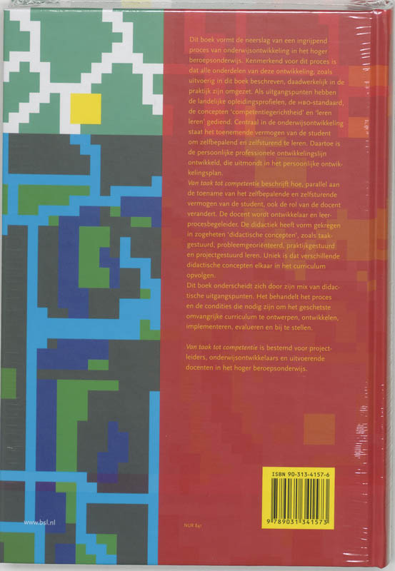 Achterkant van Van taak tot competentie