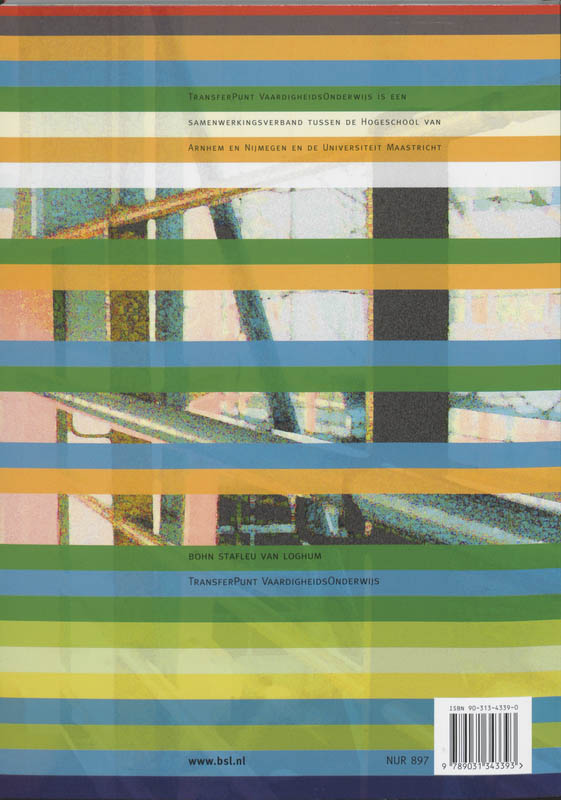 Achterkant van Werkcahier