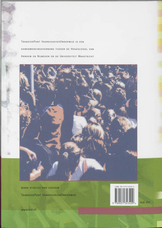 Achterkant van Werkcahier