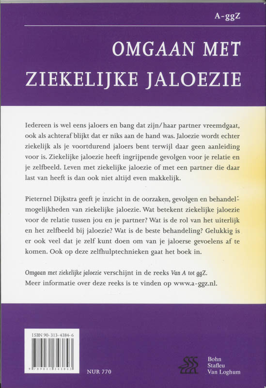 Achterkant van Omgaan met ziekelijke jaloezie