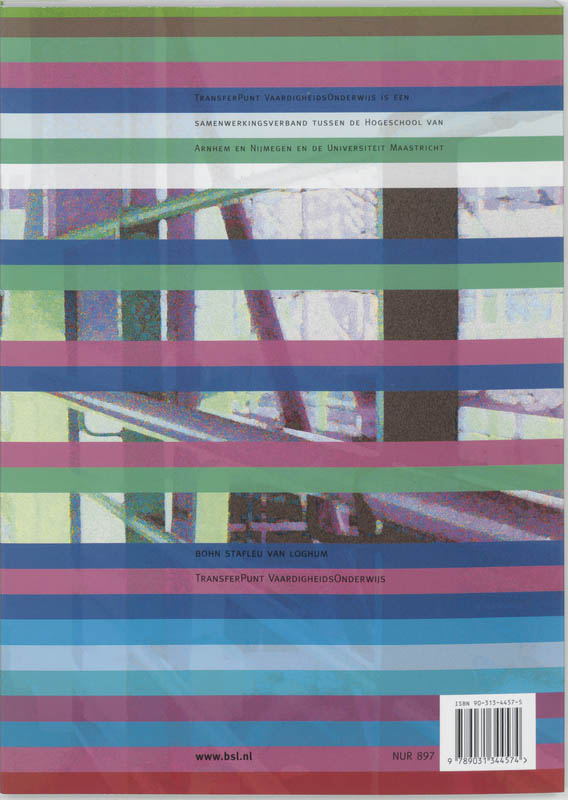 Achterkant van Werkcahier kwalificatieniveau 5