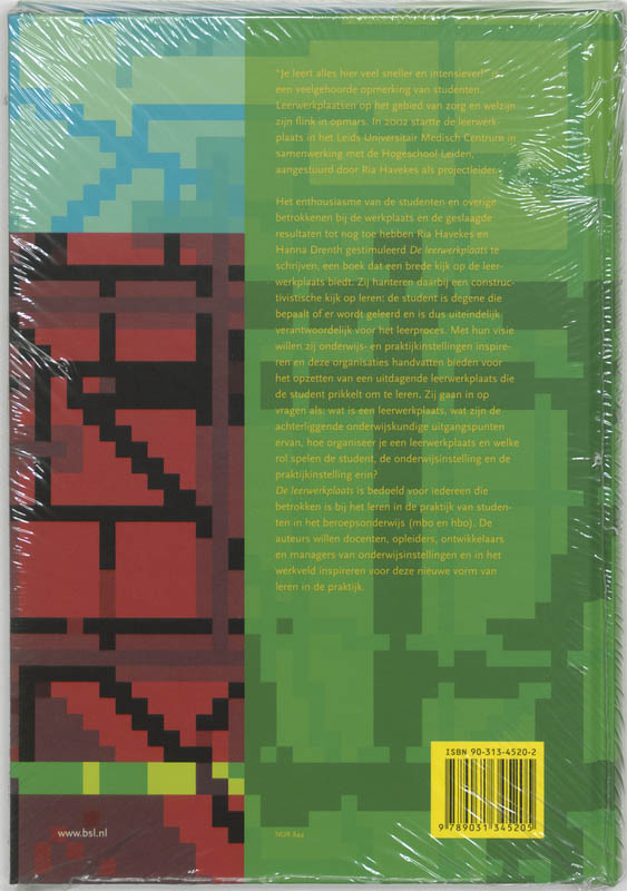 Achterkant van De leerwerkplaats
