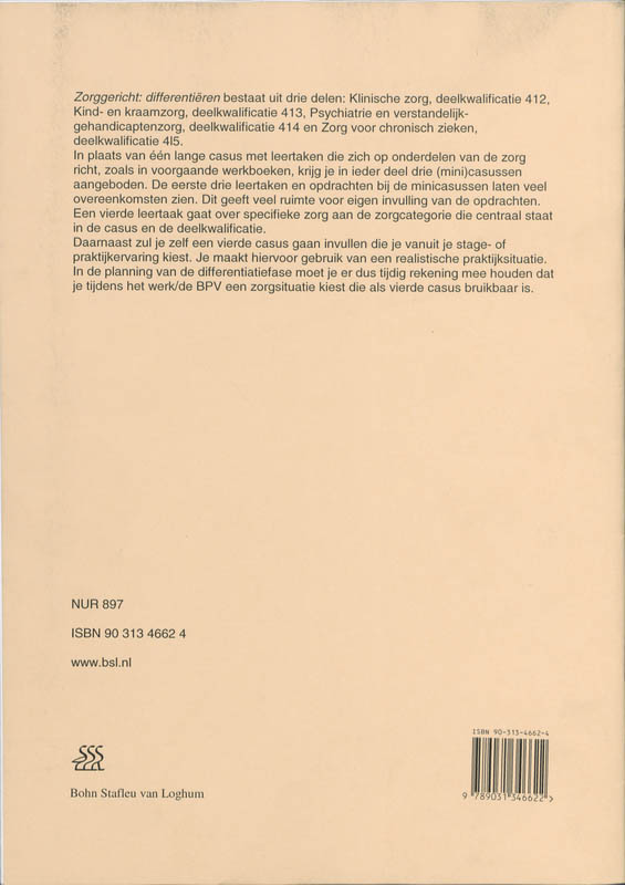 Achterkant van Kind- en kraamzorg