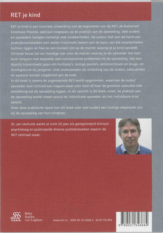 Achterkant van RET je kind
