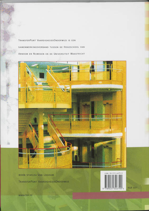 Achterkant van Werkcahier
