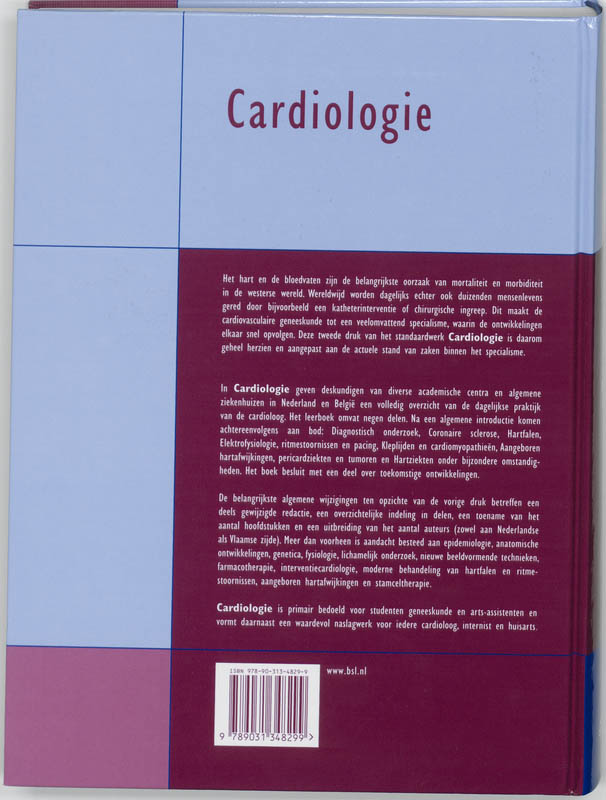 Achterkant van Cardiologie