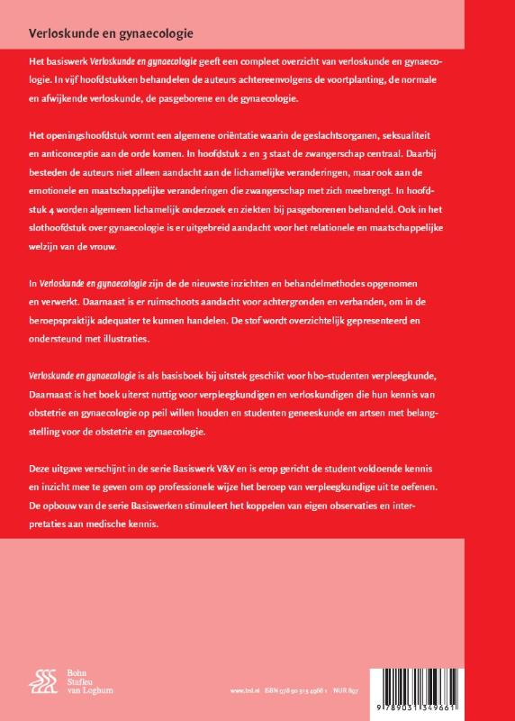 Achterkant van Verloskunde en Gynaecologie