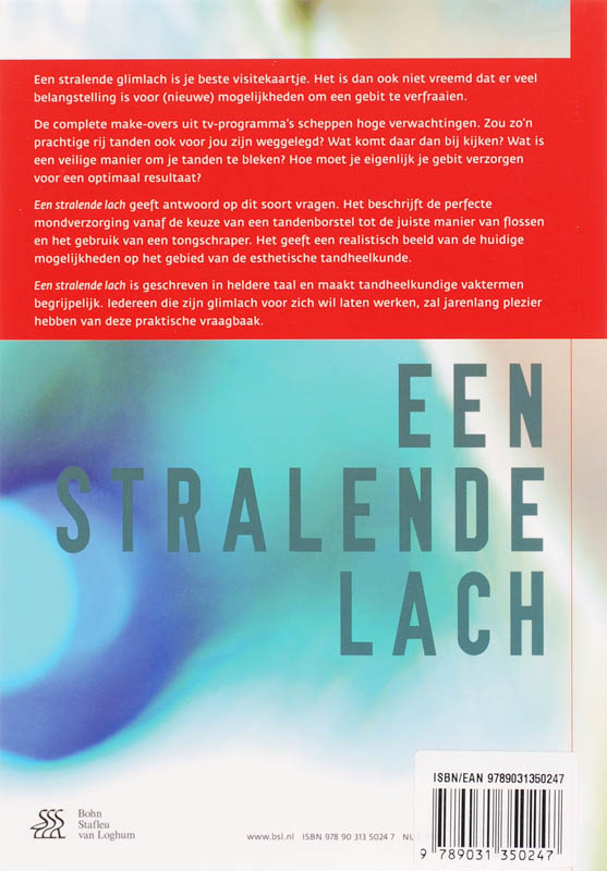 Achterkant van Een stralende lach