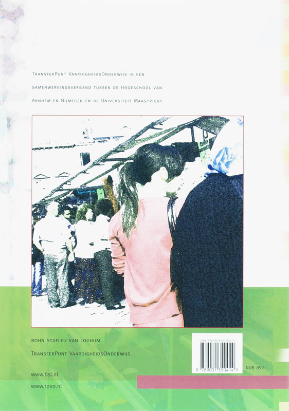 Achterkant van Werkcahier