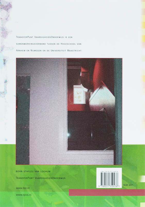 Achterkant van Werkcahier