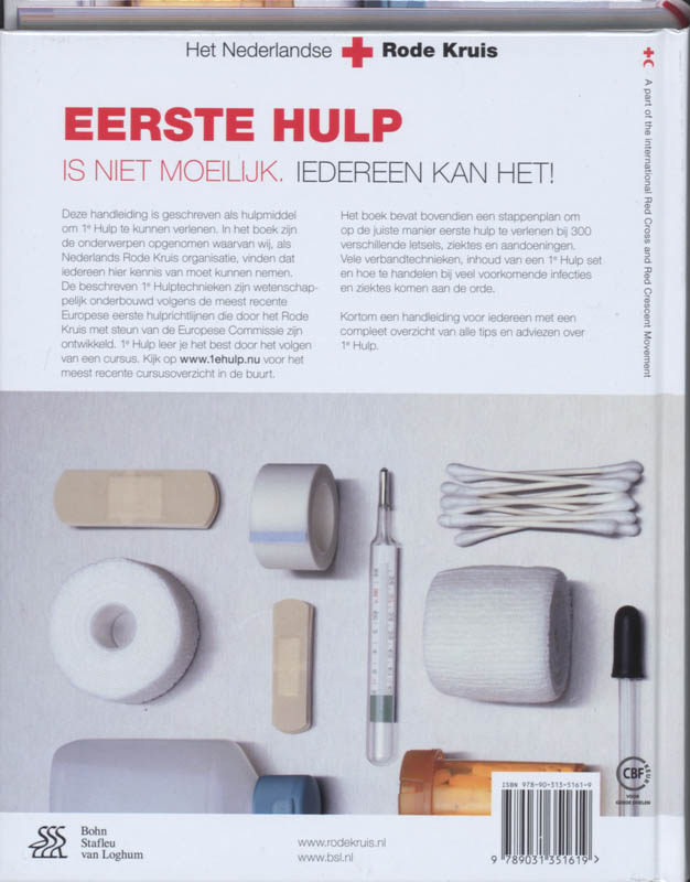 Achterkant van Eerste hulp