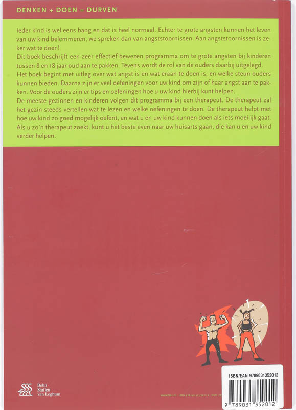 Achterkant van werkboek voor ouders