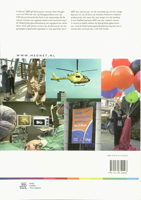 Achterkant van Jaarboek 2007