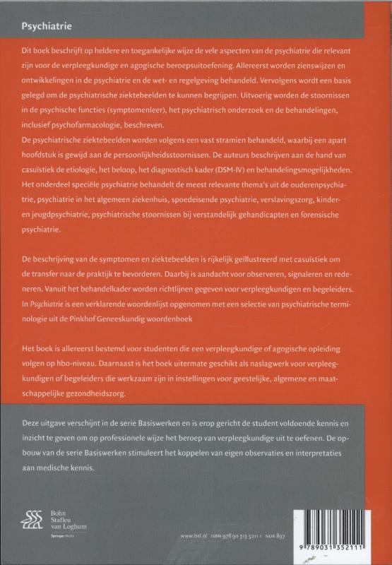 Achterkant van Psychiatrie