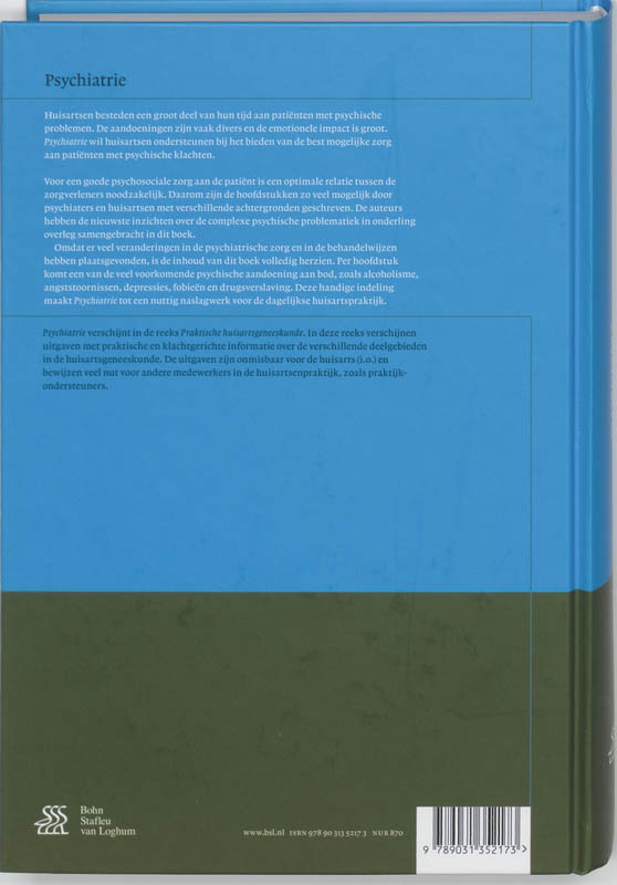 Achterkant van Psychiatrie