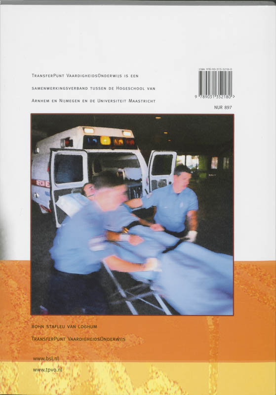 Achterkant van Werkcahier kwalificatieniveau 3