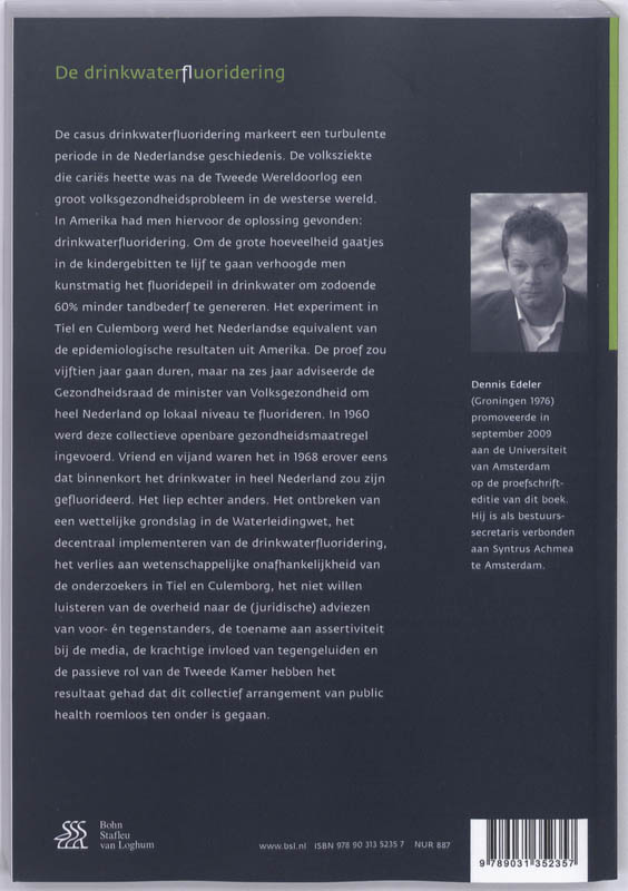Achterkant van De drinkwaterfluoridering