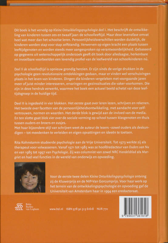 Achterkant van 2 De schoolleeftijd