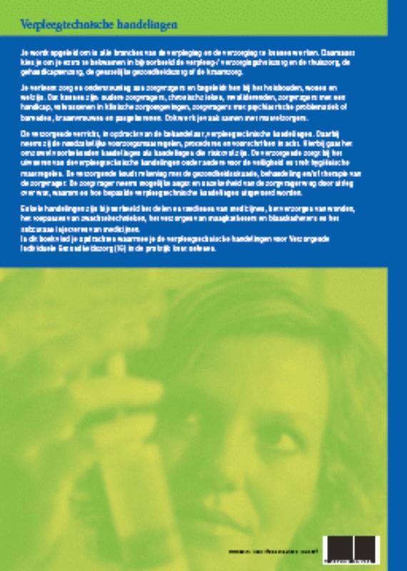 Achterkant van Beroepspraktijkvorming Verzorgende-IG