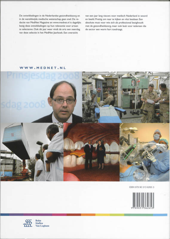 Achterkant van MedNet Jaarboek 2008