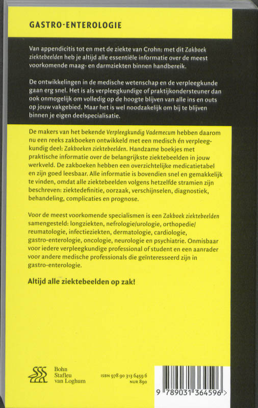 Achterkant van Gastro-enterologie