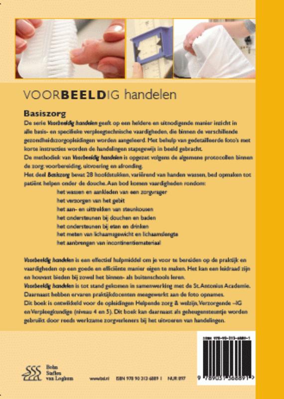 Achterkant van Voorbeeldig handelen basis