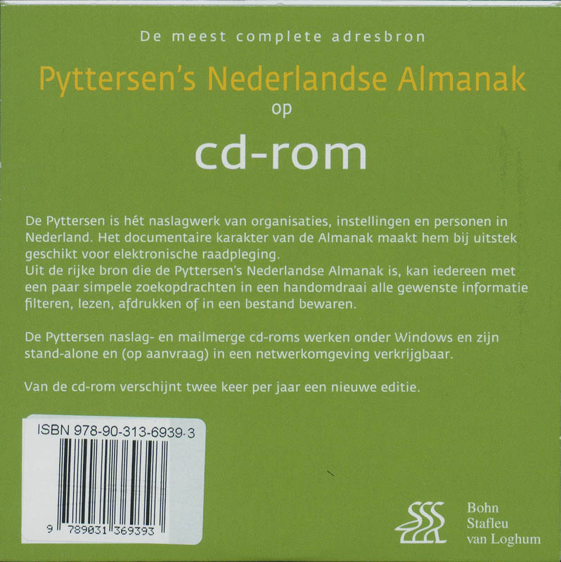 Achterkant van 2009