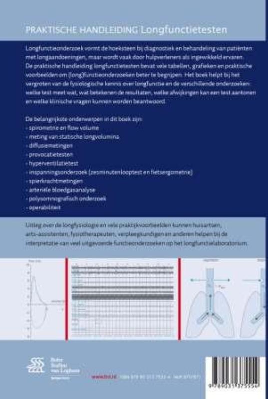 Achterkant van Praktische handleiding longfunctie testen