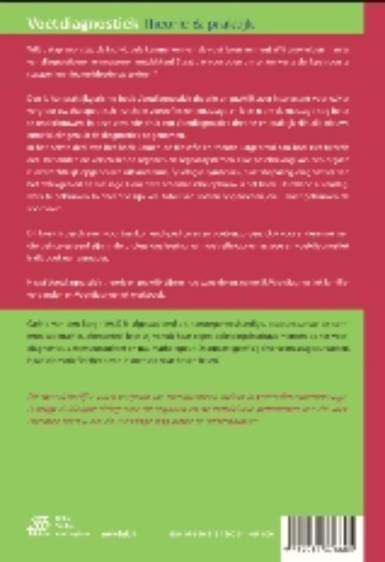 Achterkant van Voetdiagnostiek theorie en praktijk