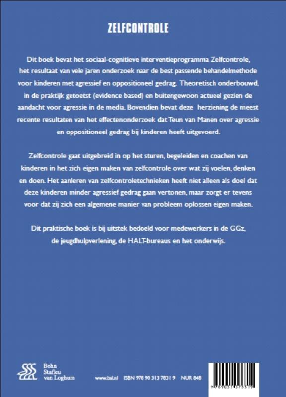 Achterkant van Zelfcontrole