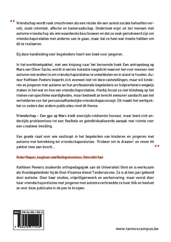 Achterkant van Handleiding voor begeleiders