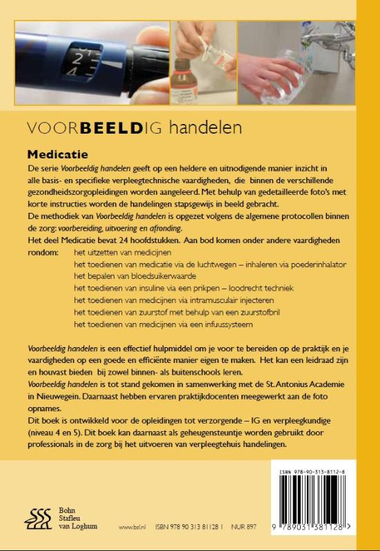 Achterkant van 2 Medicatie