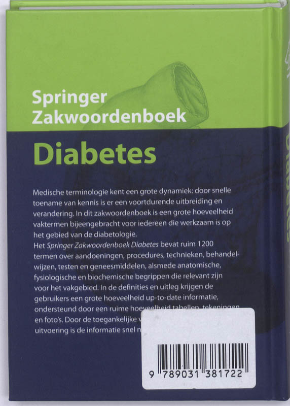 Achterkant van Diabetologie