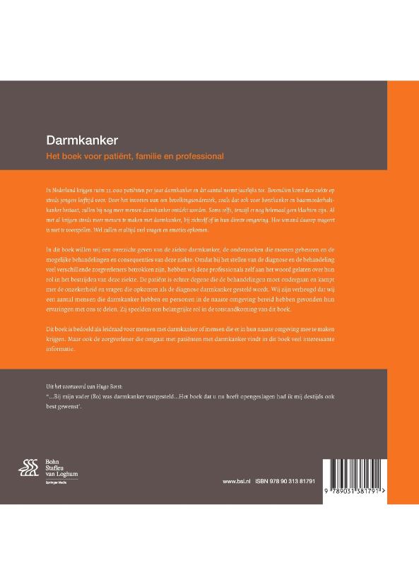 Achterkant van Darmkanker
