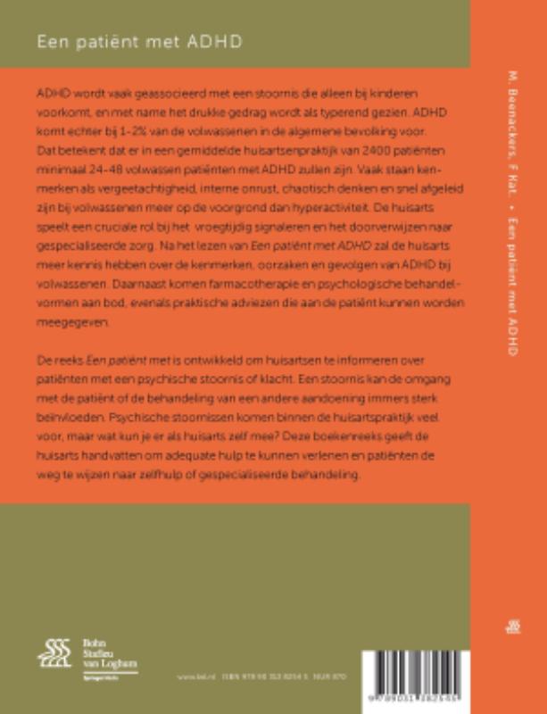 Achterkant van Een patient met ADHD